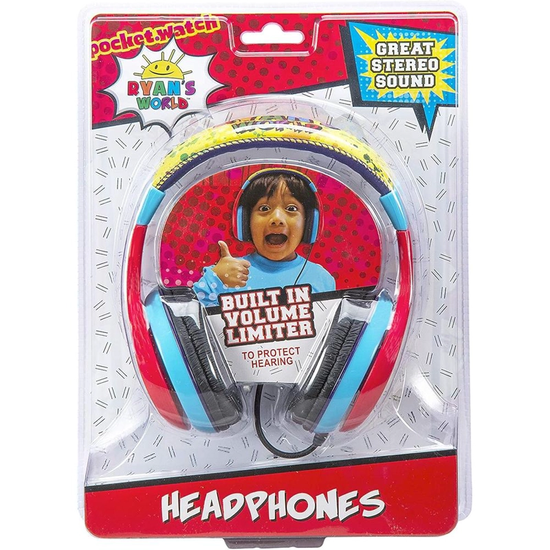 EKIDS RYANS WORLD AURICULARES INFANTILES PLEGABLES CON CABLE 3.5 MM / 0.35 CM - 5