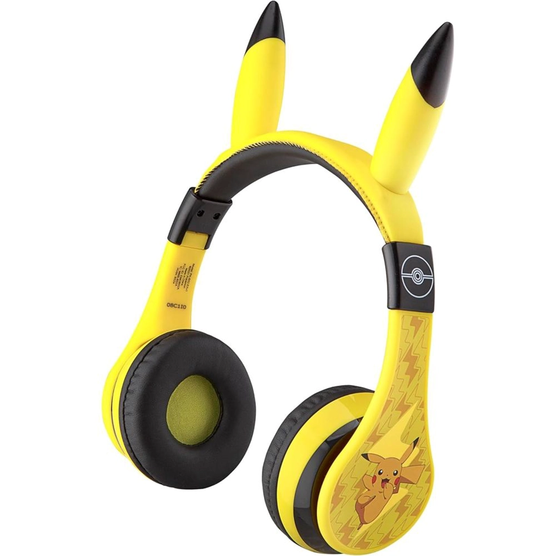 EKIDS POKÉMON AURICULARES BLUETOOTH INFANTILES AMARILLOS CON MICRÓFONO - 4