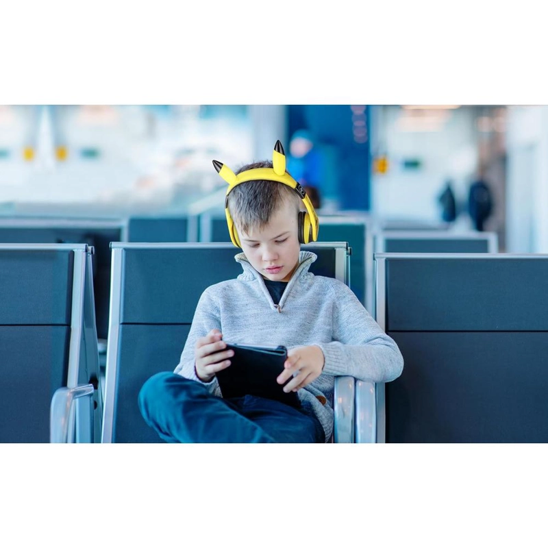 EKIDS POKÉMON AURICULARES BLUETOOTH INFANTILES AMARILLOS CON MICRÓFONO - 5