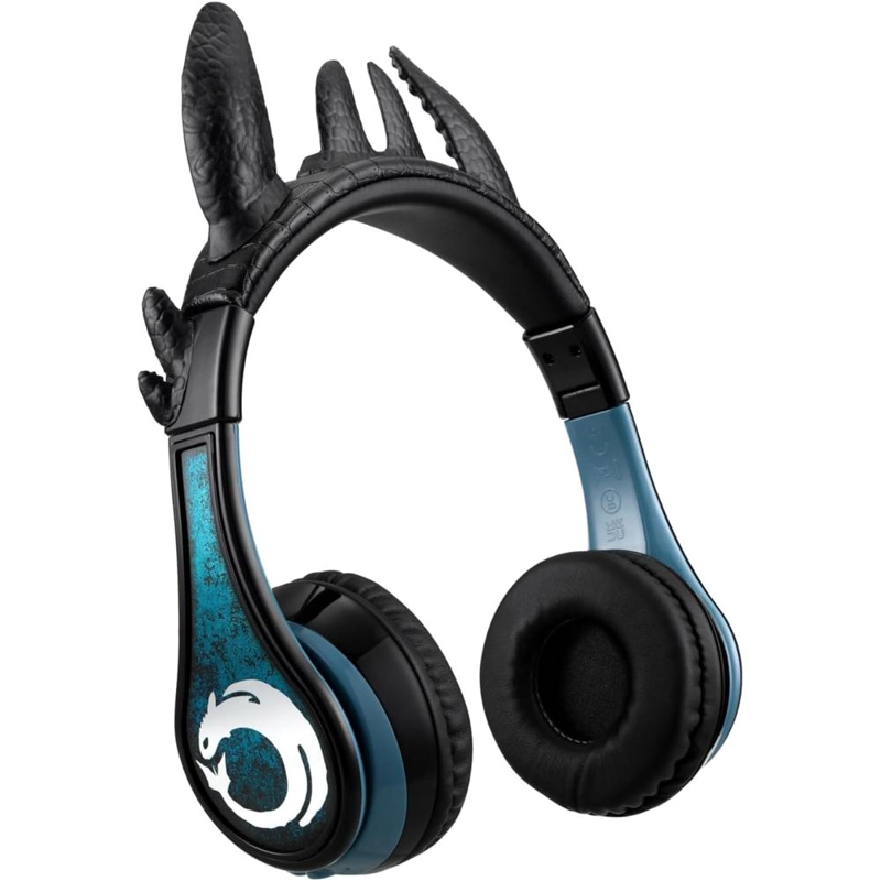 EKIDS CÓMO ENTRENAR A TU DRAGÓN AURICULARES BLUETOOTH INFANTILES DE DESDENTADO CON MICRÓFONO - 1