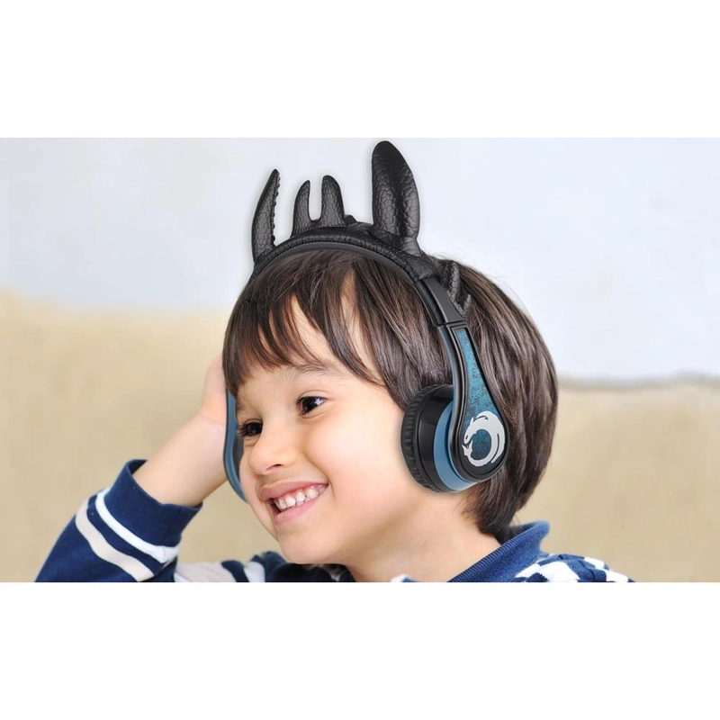 EKIDS CÓMO ENTRENAR A TU DRAGÓN AURICULARES BLUETOOTH INFANTILES DE DESDENTADO CON MICRÓFONO - 4