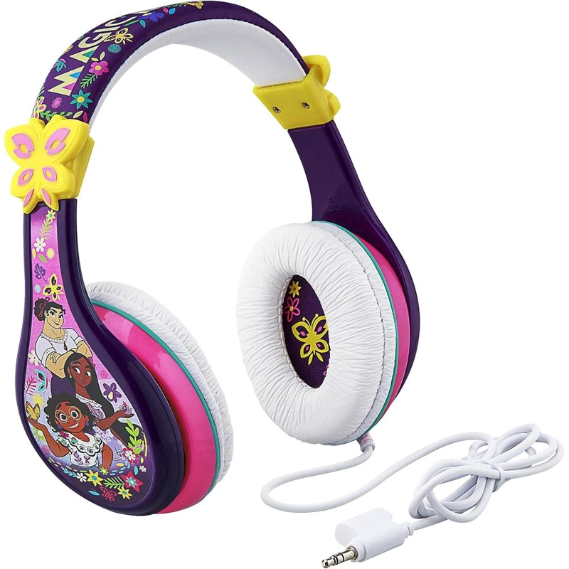 EKIDS ENCANTO AURICULARES INFANTILES CON CABLE Y ADAPTADOR INCLUIDO - 1