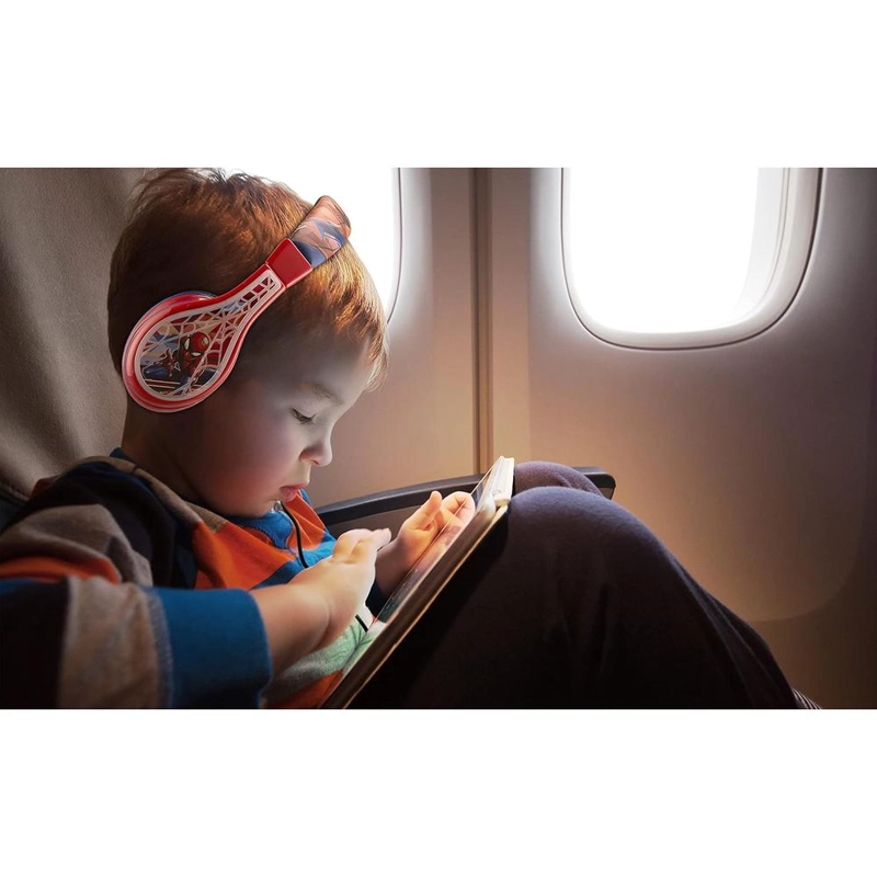 EKIDS SPIDERMAN AURICULARES INFANTILES PLEGABLES CON CABLE 3.5 MM / 0.35 CM - 6