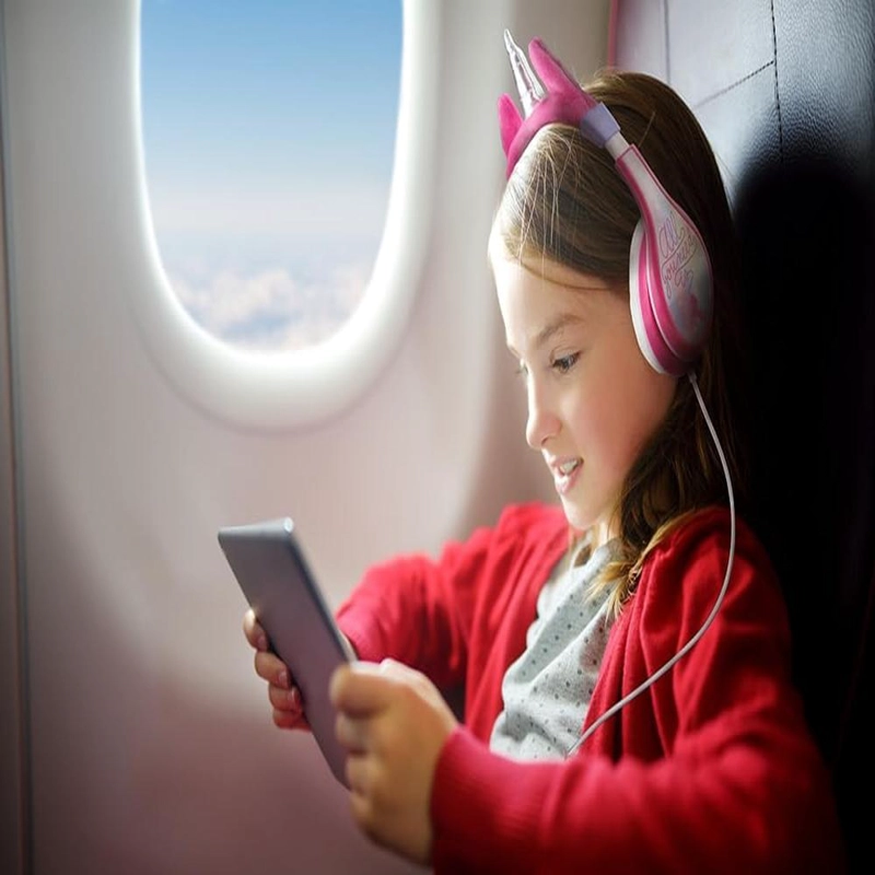 EKIDS UNICORNIO AURICULARES INFANTILES PLEGABLES CON CABLE 3.5 MM / 0.35 CM - 5