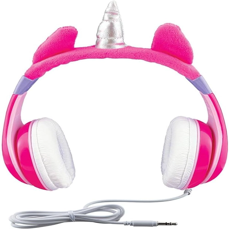 EKIDS UNICORNIO AURICULARES INFANTILES PLEGABLES CON CABLE 3.5 MM / 0.35 CM - 6