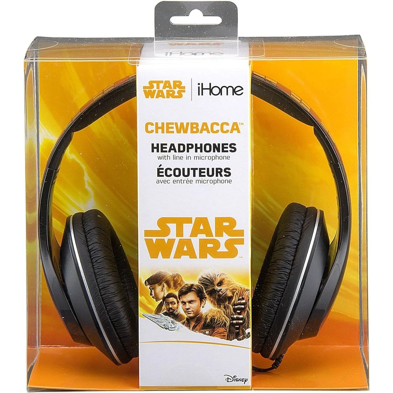 EKIDS STAR WARS AURICULARES HAN SOLO Y CHEWBACCA CON MICRÓFONO - 4