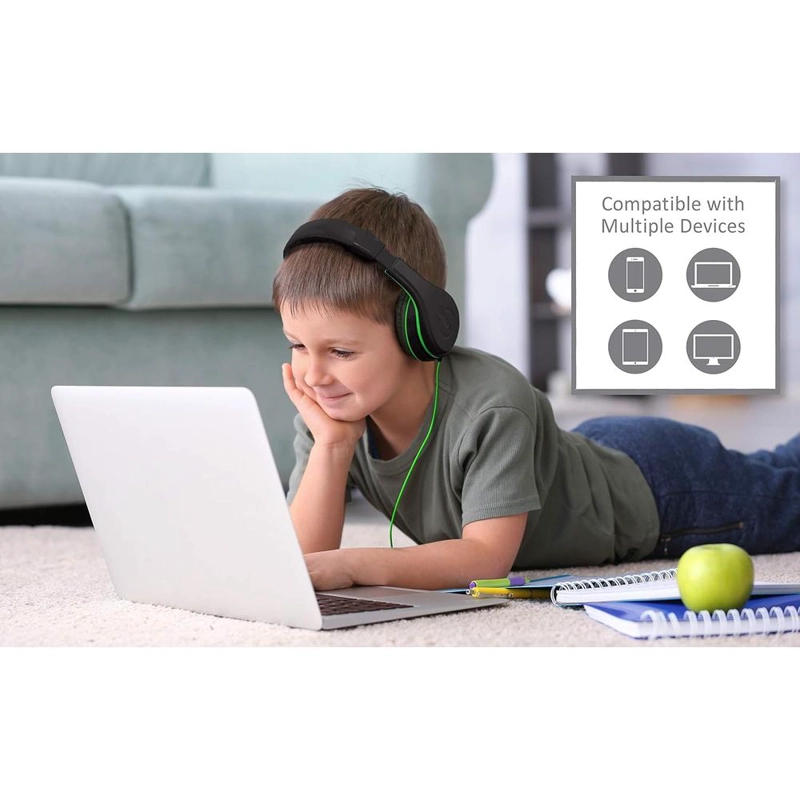 EKIDS AURICULARES INFANTILES CON CABLE Y CONTROL PARENTAL DE VOLUMEN - 3