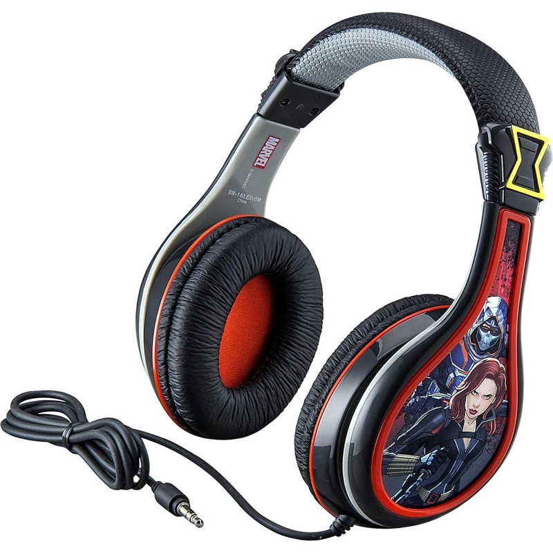 EKIDS BATMAN AURICULARES INFANTILES CON CABLE 3.5 MM / 0.35 CM Y CONTROL DE VOLUMEN - 1