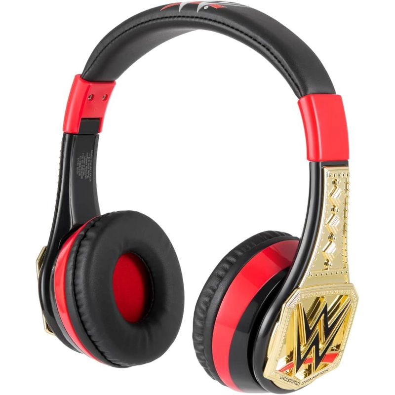 EKIDS WWE AURICULARES BLUETOOTH INALÁMBRICOS CON MICRÓFONO Y CABLE AUXILIAR - 1