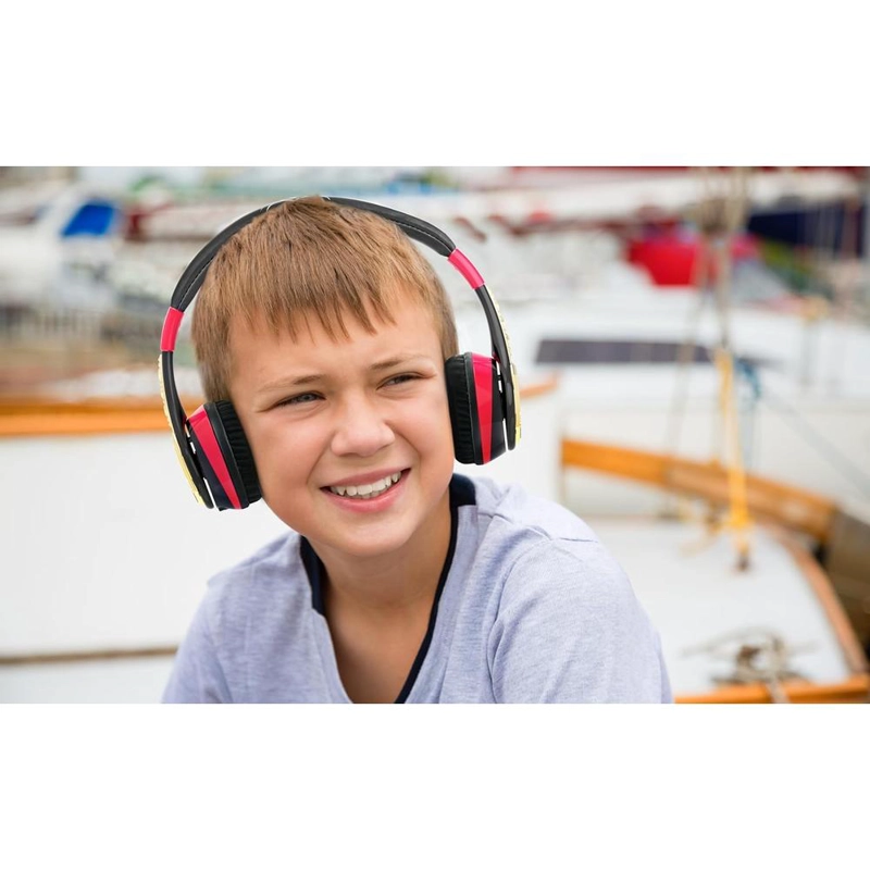 EKIDS WWE AURICULARES BLUETOOTH INALÁMBRICOS CON MICRÓFONO Y CABLE AUXILIAR - 5