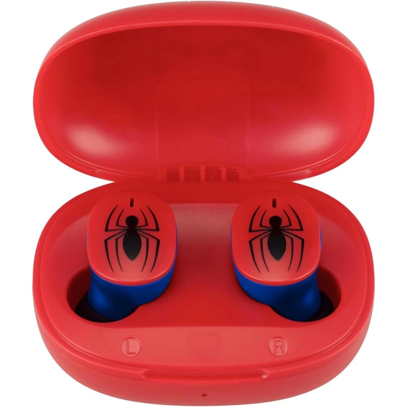 EKIDS SPIDERMAN AURICULARES INALÁMBRICOS INFANTILES CON MICRÓFONO Y ESTUCHE DE CARGA - 1