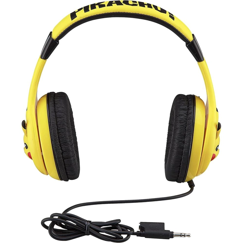 EKIDS POKÉMON PIKACHU AURICULARES INFANTILES CON CABLE 3.5 MM / 0.35 CM Y CONTROL DE VOLUMEN - 3