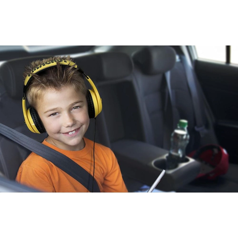 EKIDS POKÉMON PIKACHU AURICULARES INFANTILES CON CABLE 3.5 MM / 0.35 CM Y CONTROL DE VOLUMEN - 4