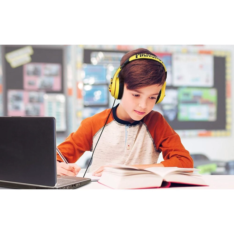 EKIDS POKÉMON PIKACHU AURICULARES INFANTILES CON CABLE 3.5 MM / 0.35 CM Y CONTROL DE VOLUMEN - 6