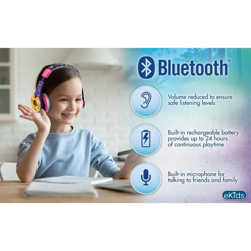 EKIDS ENCANTO AURICULARES BLUETOOTH INFANTILES PLEGABLES CON MICRÓFONO - 6
