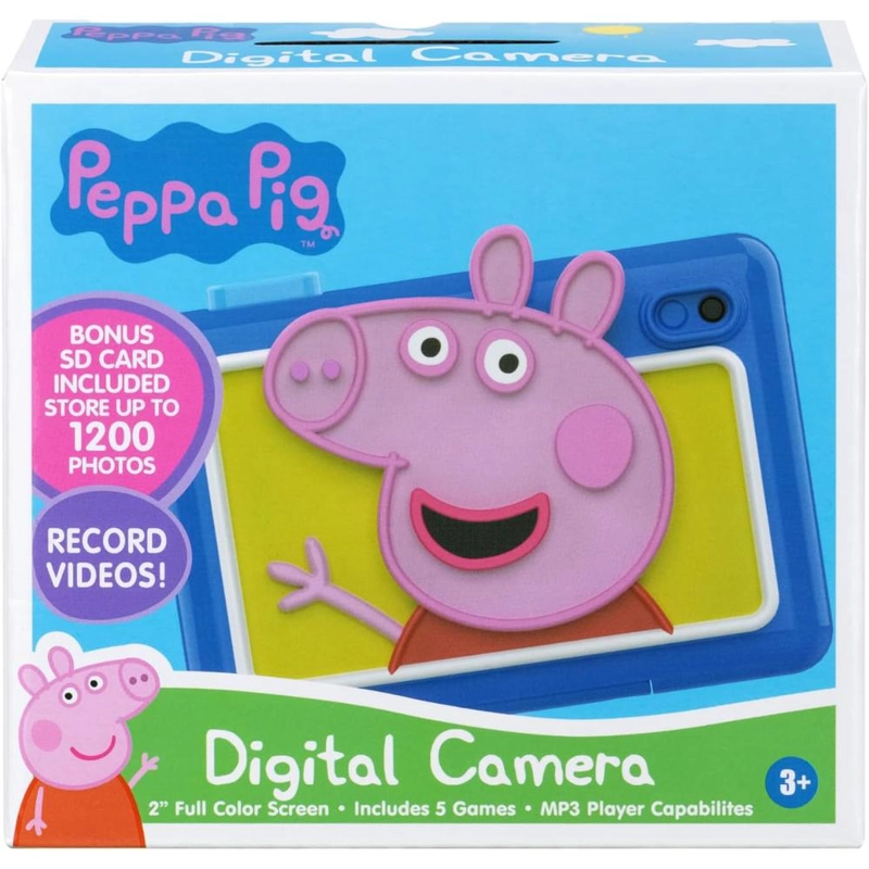 EKIDS PEPPA PIG CÁMARA DIGITAL INFANTIL CON TARJETA SD Y GRABACIÓN DE VÍDEO - 5