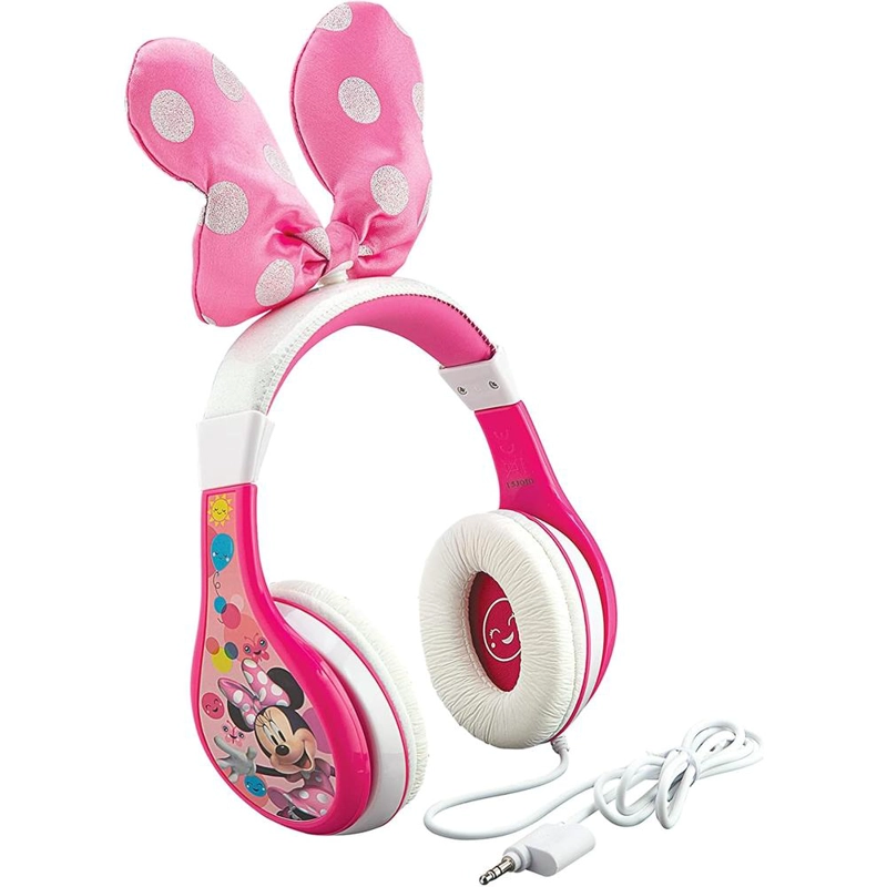 EKIDS MINNIE MOUSE AURICULARES INFANTILES CON CABLE PARA COLEGIO Y VIAJE - 1