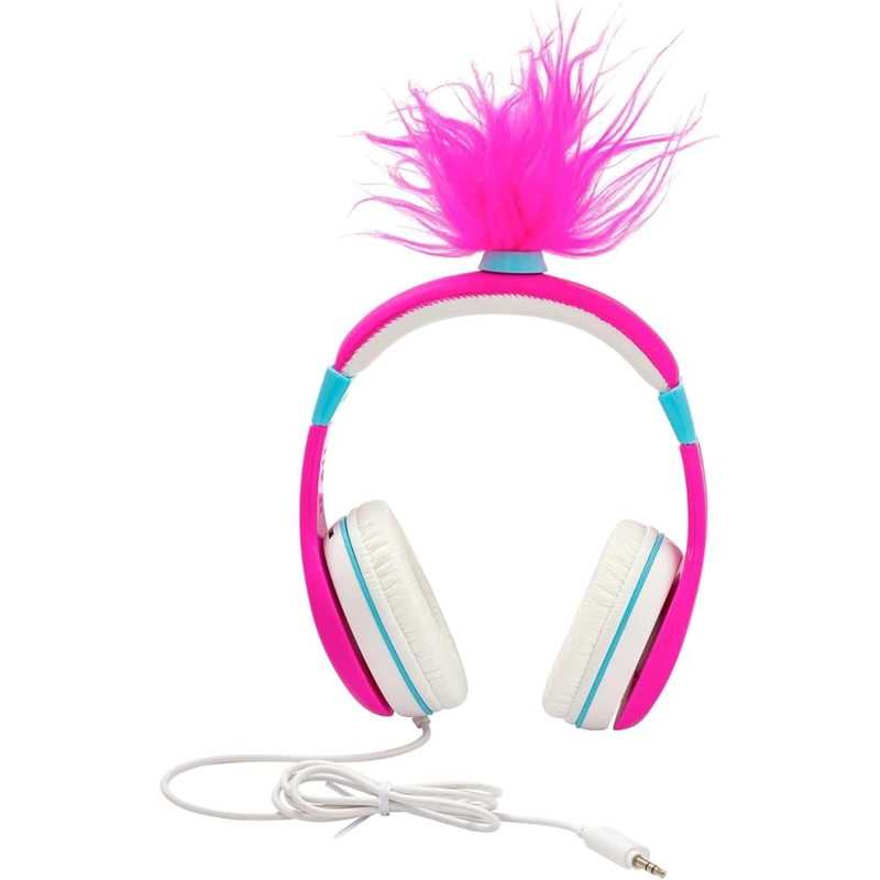 EKIDS TROLLS AURICULARES INFANTILES CON CABLE 3.5 MM / 0.35 CM Y CONTROL DE VOLUMEN - 3