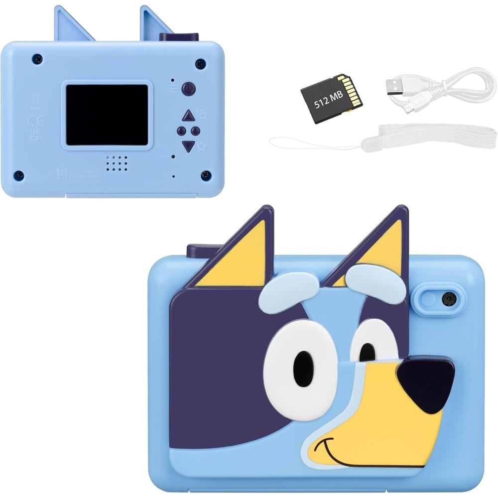 EKIDS BLUEY CÁMARA DIGITAL INFANTIL CON TARJETA SD Y GRABACIÓN DE VÍDEO - 1