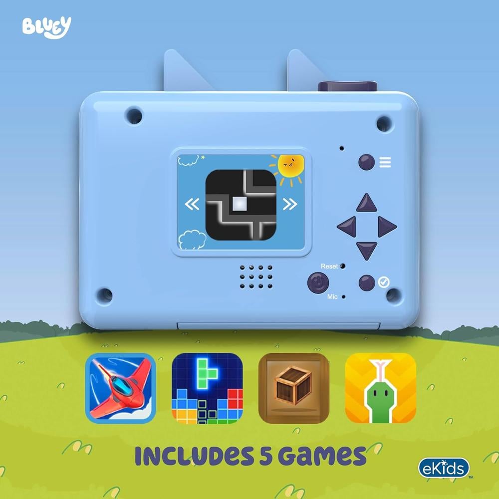 EKIDS BLUEY CÁMARA DIGITAL INFANTIL CON TARJETA SD Y GRABACIÓN DE VÍDEO - 4