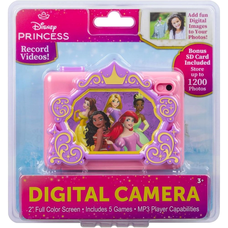 EKIDS PRINCESAS DISNEY CÁMARA DIGITAL INFANTIL CON TARJETA SD Y GRABACIÓN DE VÍDEO - 5