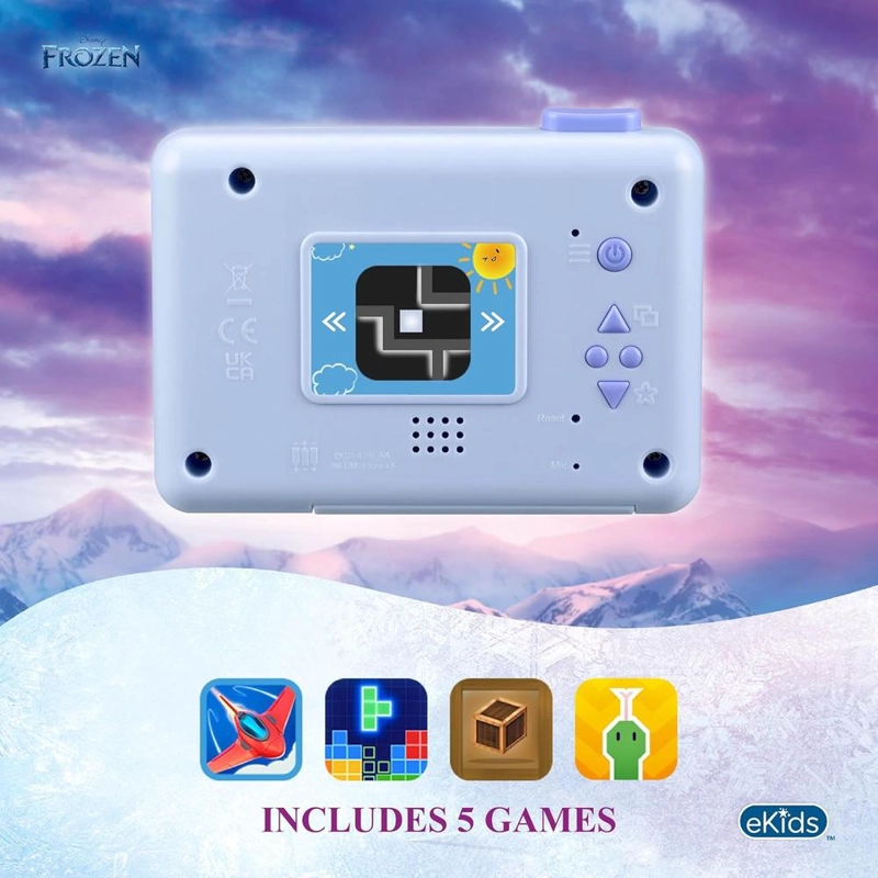 EKIDS FROZEN CÁMARA DIGITAL INFANTIL CON TARJETA SD Y GRABACIÓN DE VÍDEO - 4