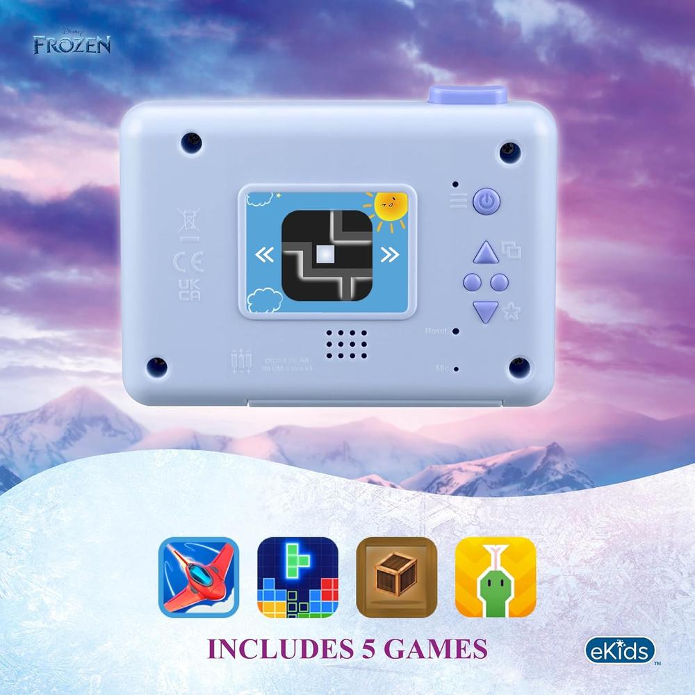 EKIDS FROZEN CÁMARA DIGITAL INFANTIL CON TARJETA SD Y GRABACIÓN DE VÍDEO - 4