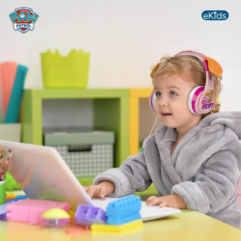 EKIDS PAW PATROL AURICULARES BLUETOOTH INFANTILES CON MICRÓFONO Y CABLE AUXILIAR - 5