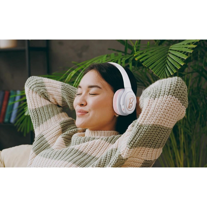 EKIDS BARBIE AURICULARES INALÁMBRICOS BLUETOOTH CON MICRÓFONO Y CABLE AUXILIAR - 5