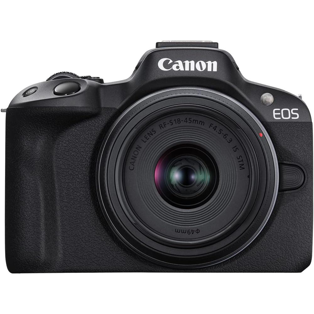 CANON CÁMARA EOS R50 KIT SIN ESPEJO | NEGRO - 1
