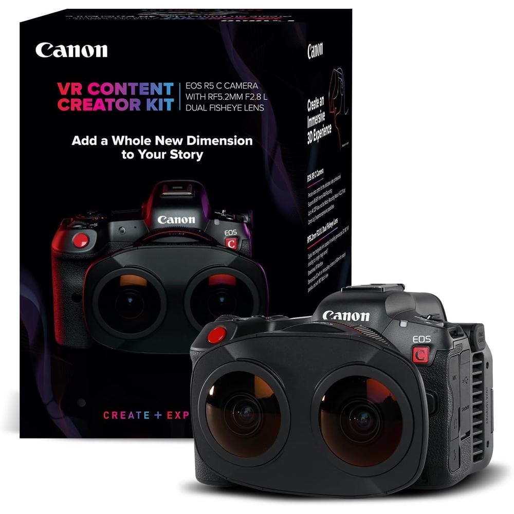 CANON CÁMARA EOS R5 C CÁMARA HÍBRIDA | NEGRO - 1