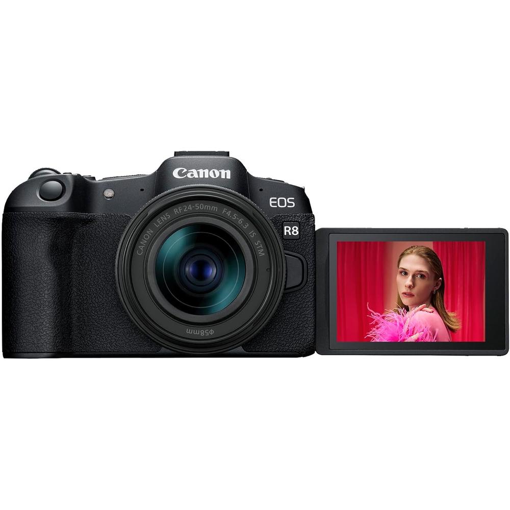 CANON CÁMARA EOS R8 KIT MIRRORLESS | NEGRO - 6
