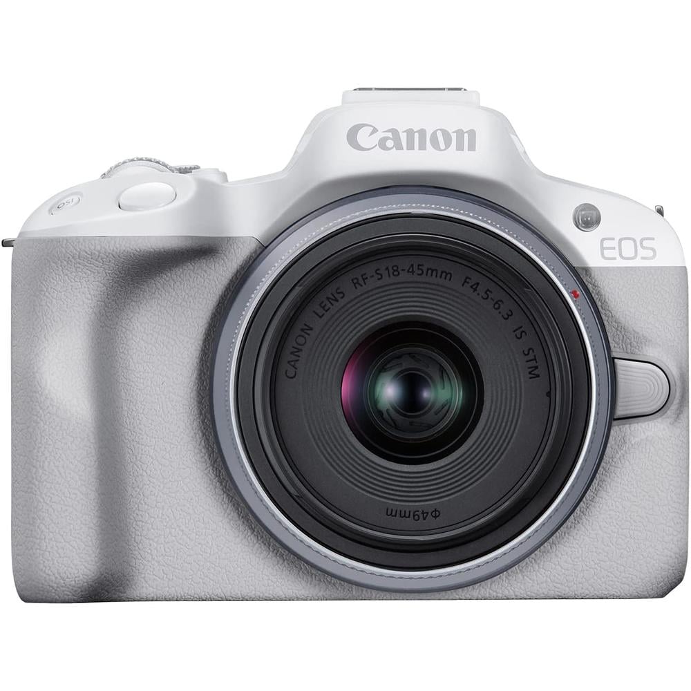 CANON CÁMARA EOS R50 KIT MIRRORLESS | PLATA - 1