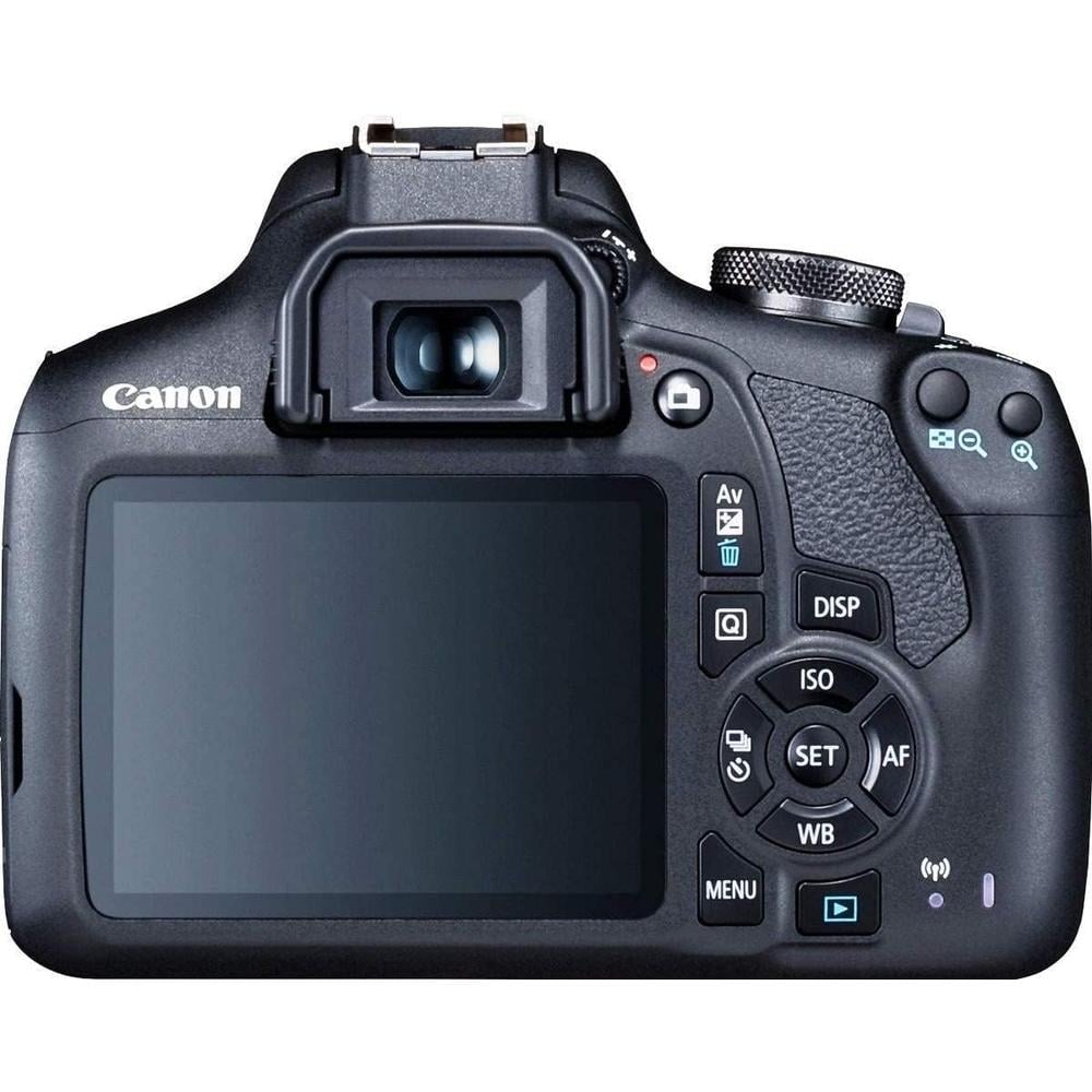 CANON CÁMARA RÉFLEX EOS 2000D KIT 3 ACCESORIOS OBJETIVOS REACONDICIONADO | NEGRO - 2