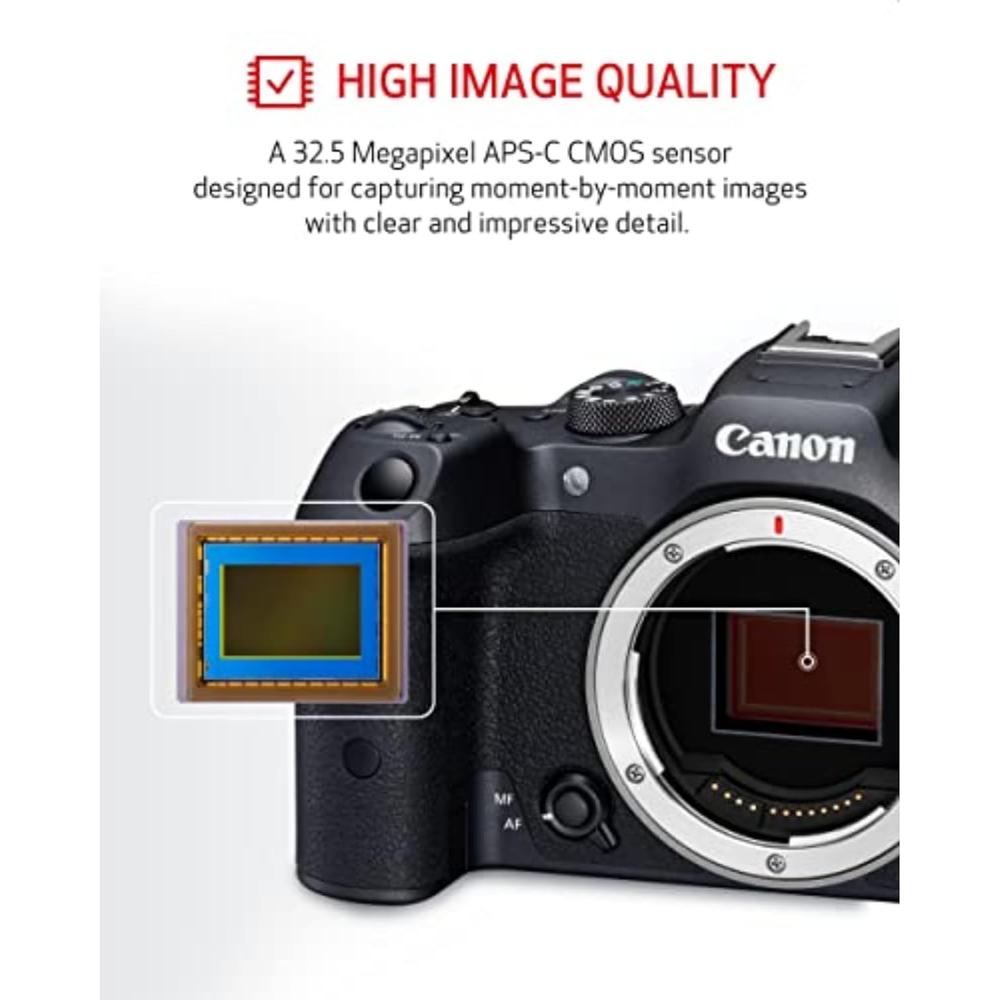 CANON CÁMARA SIN ESPEJO EOS R7 HÌBRIDA | NEGRO - 4