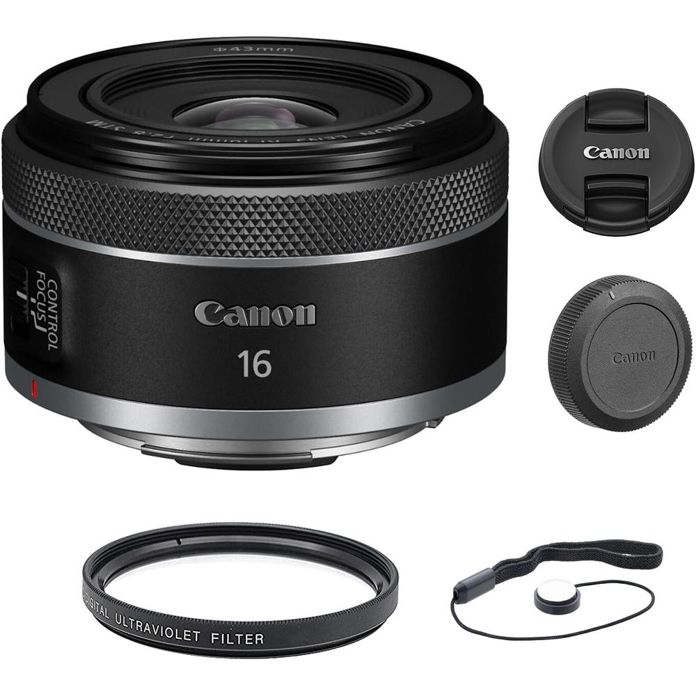 CANON ACCESORIO OBJETIVO RF 1.6CM F2.8 STM | NEGRO - 1