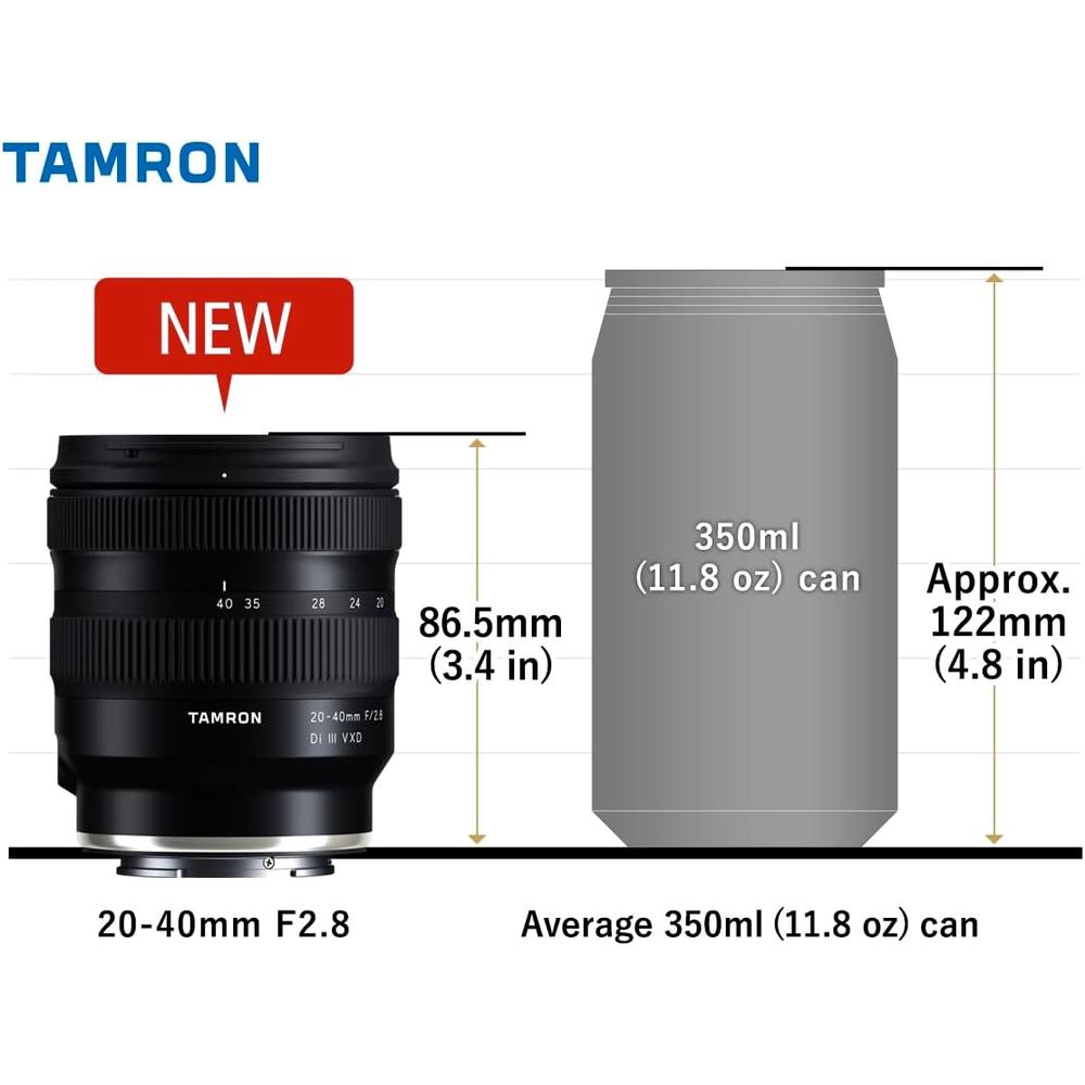 TAMRON LENTE 2-4CM F/2.8 DI III VXD | NEGRO - 3