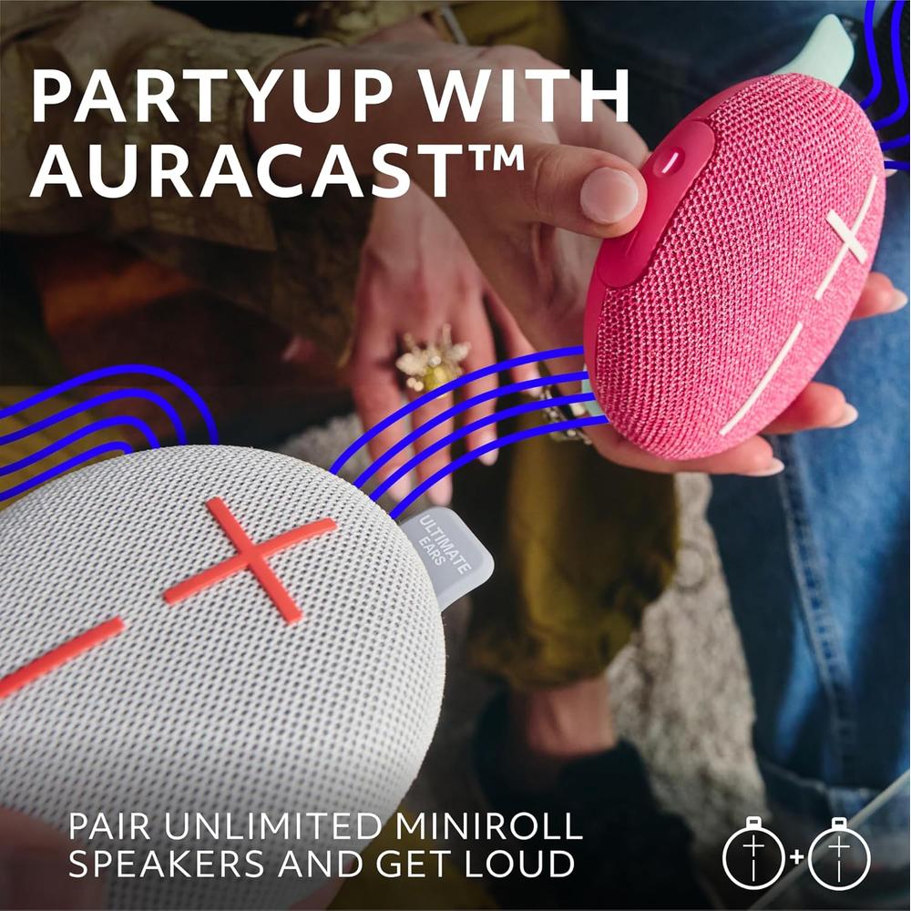 ULTIMATE EARS MINIROLL ALTAVOZ BLUETOOTH ULTRAPORTÁTIL IP67 | GRIS - 4