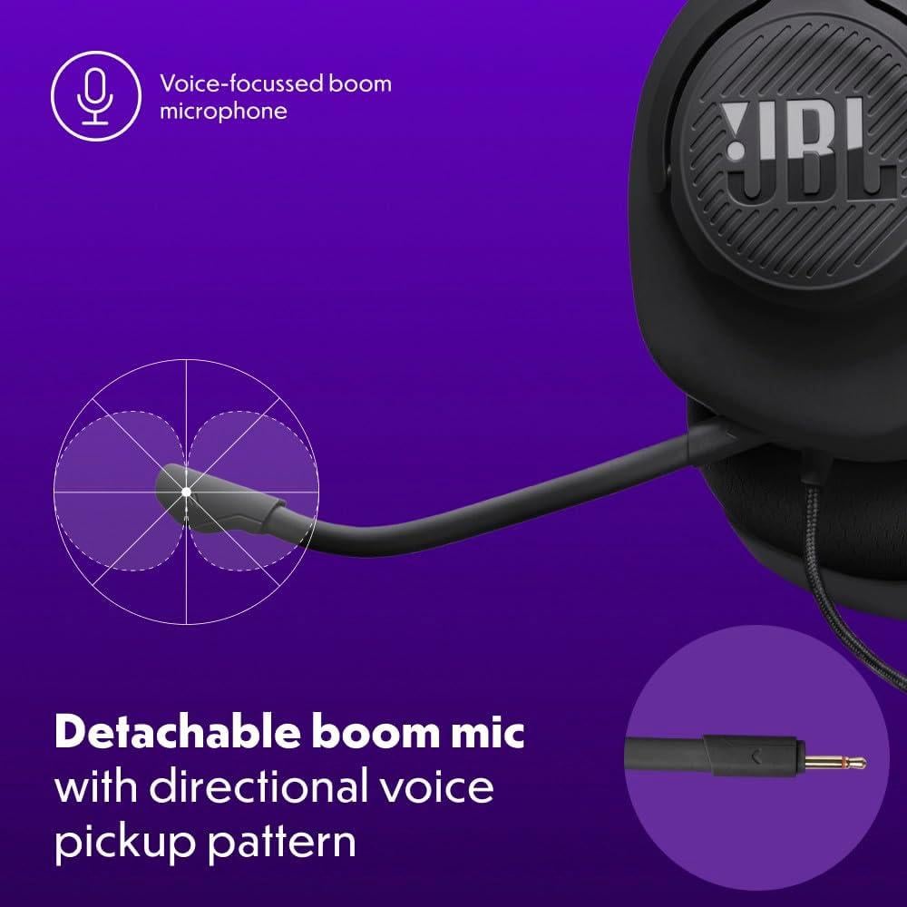 JBL QUANTUM 100M2 AURICULARES GAMING | NEGRO - 4