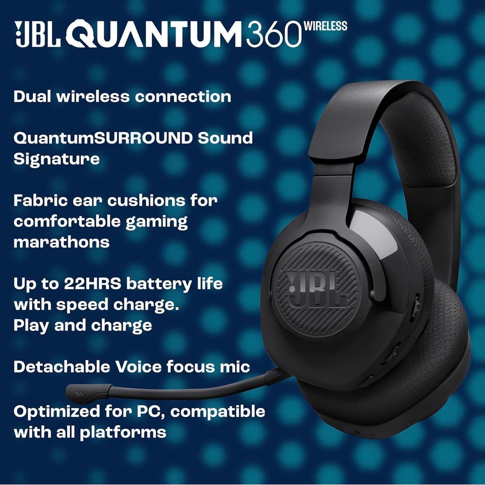 JBL QUANTUM 360X AURICULARES GAMING - 4