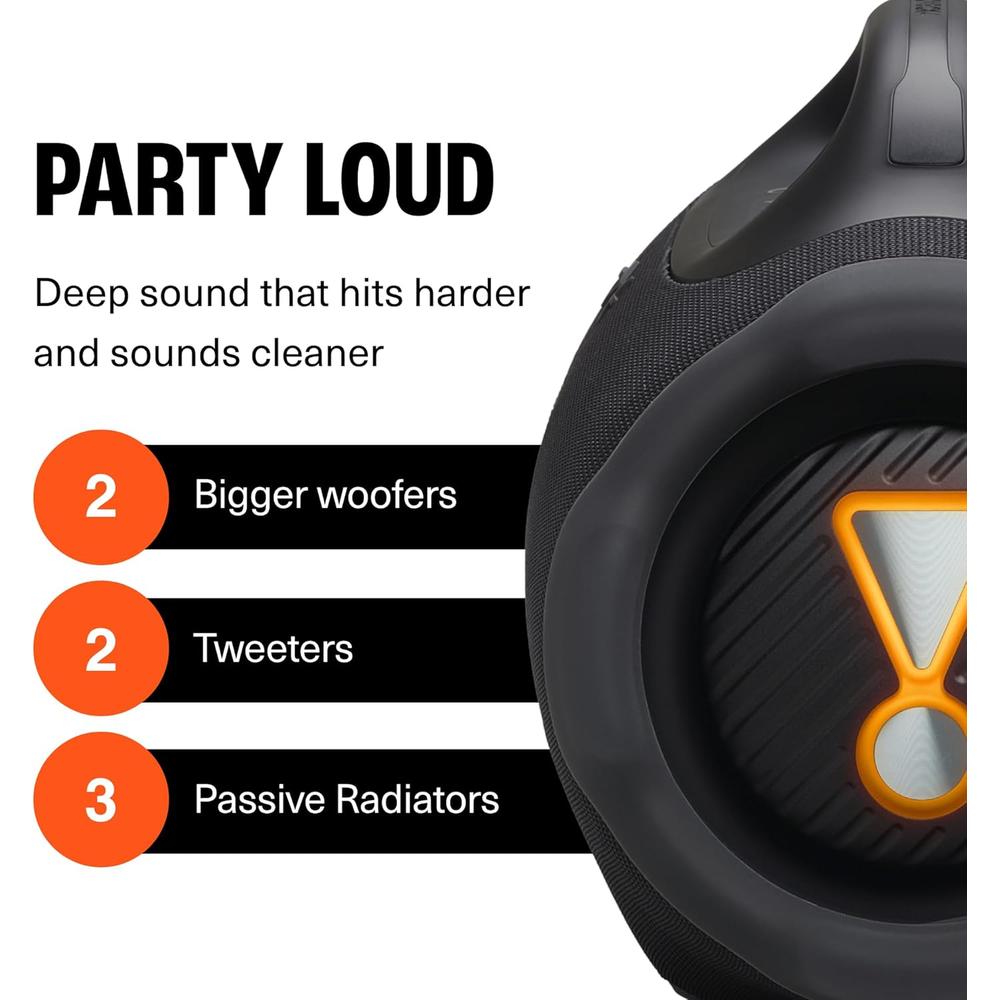 JBL BOOMBOX 4 ALTAVOZ PORTÁTIL | NEGRO - 3