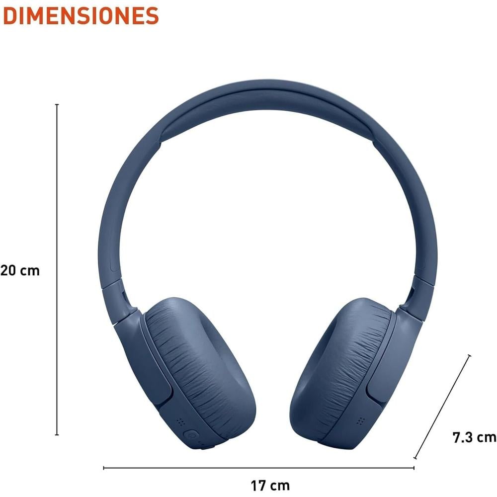 JBL TUNE 670NC AURICULARES INALÁMBRICOS | AZUL - 3