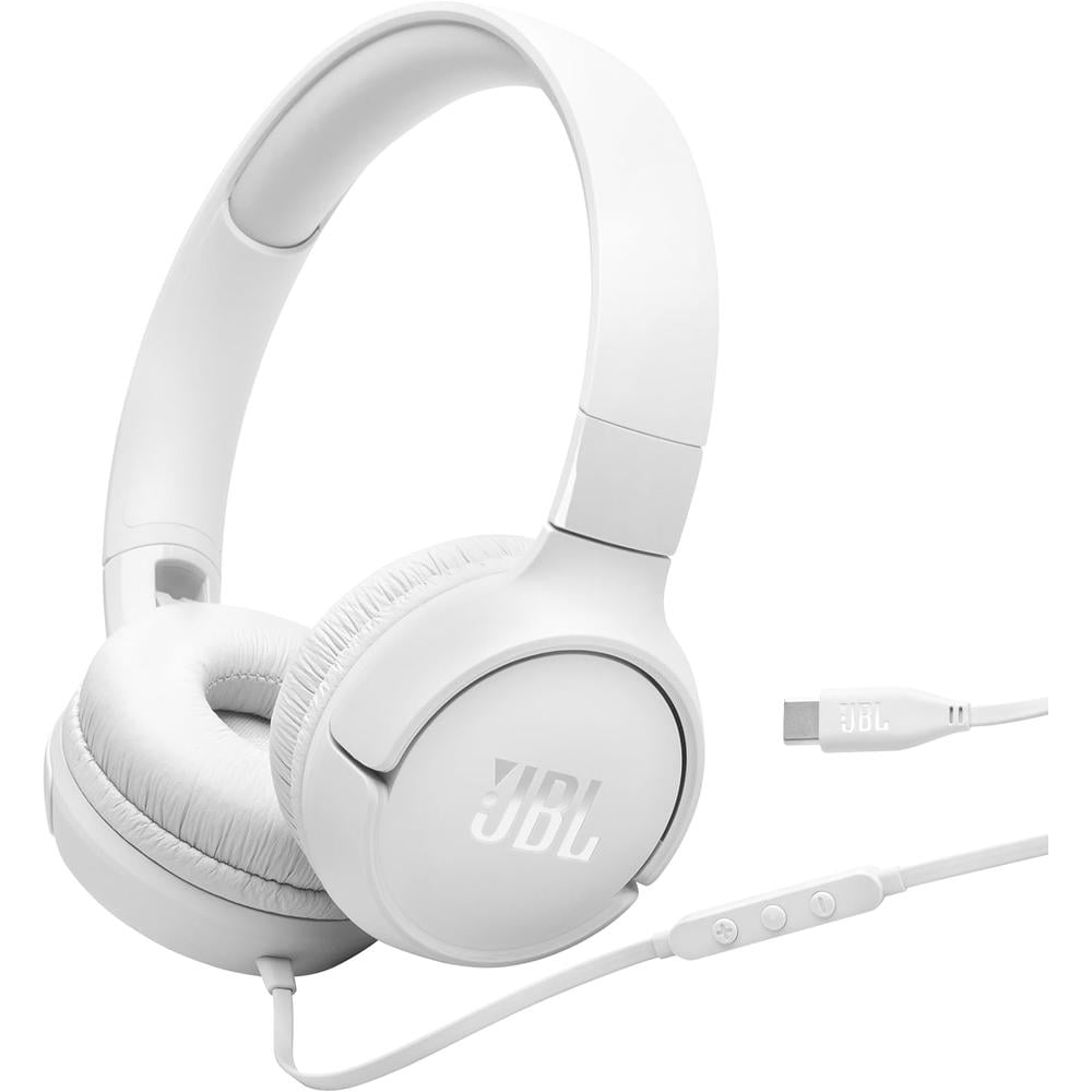 JBL TUNE 520C AURICULARES CON CABLE USB-C | BLANCO - 1