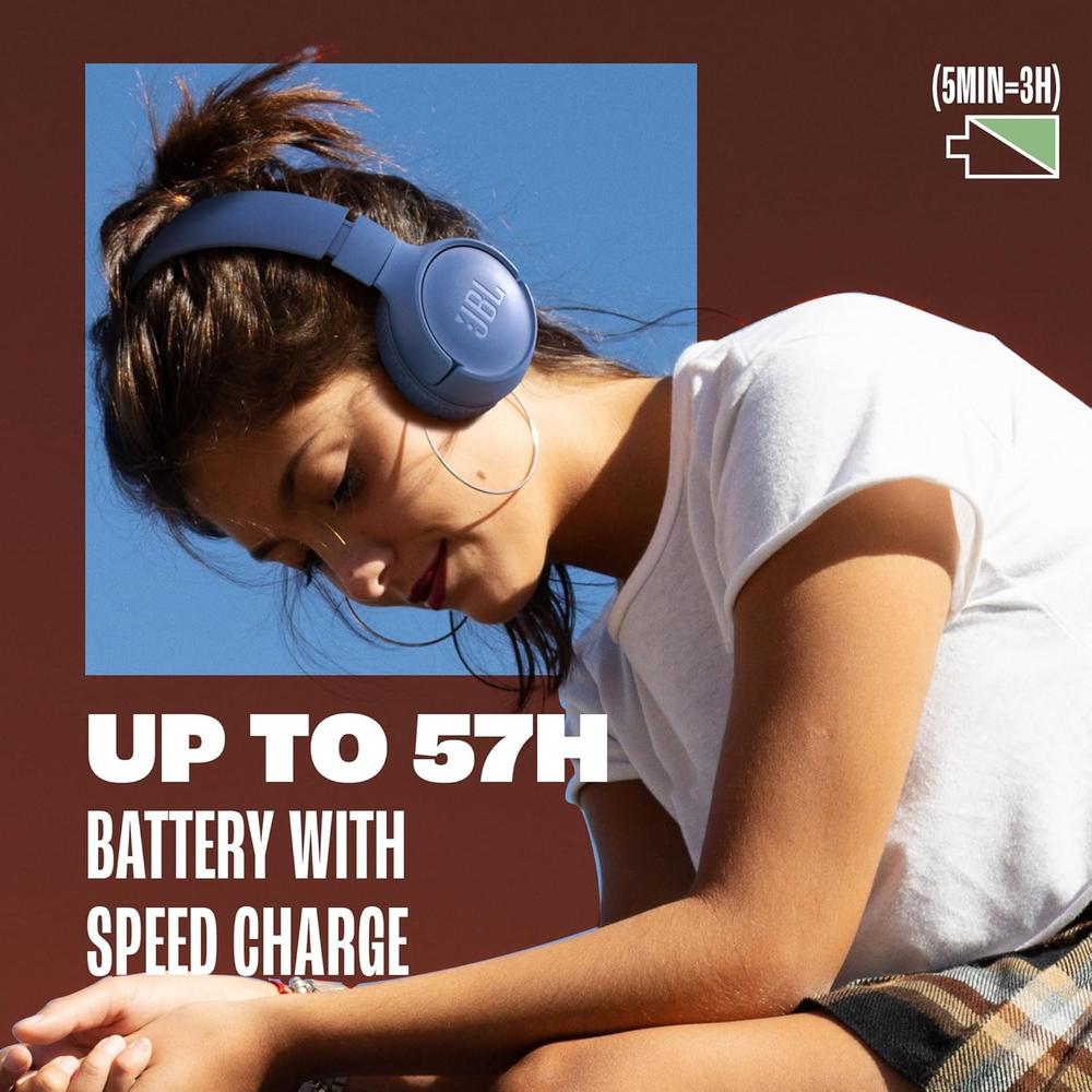JBL TUNE 520BT AURICULARES INALÁMBRICOS | MORADO - 5