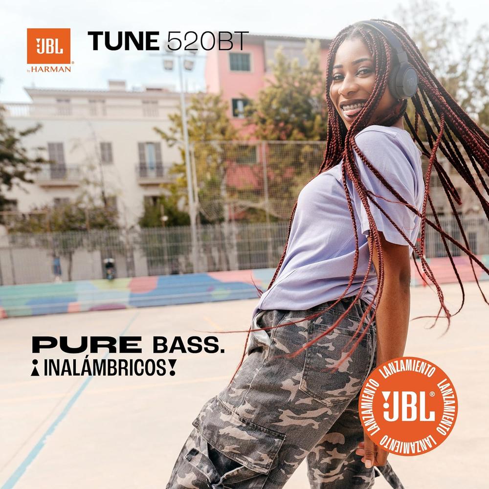 JBL TUNE 520BT AURICULARES INALÁMBRICOS | MORADO - 6