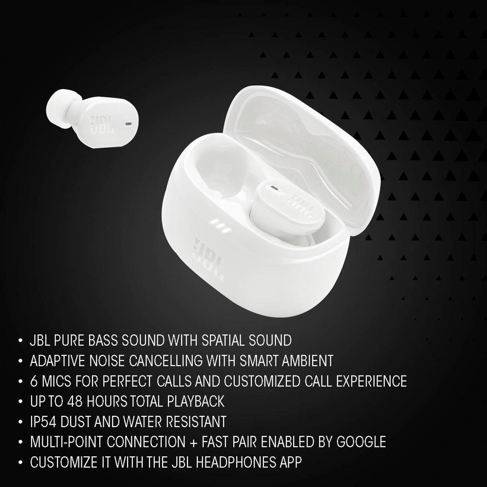 JBL TUNE BUDS 2 AURICULARES INALÁMBRICOS | BLANCO - 5