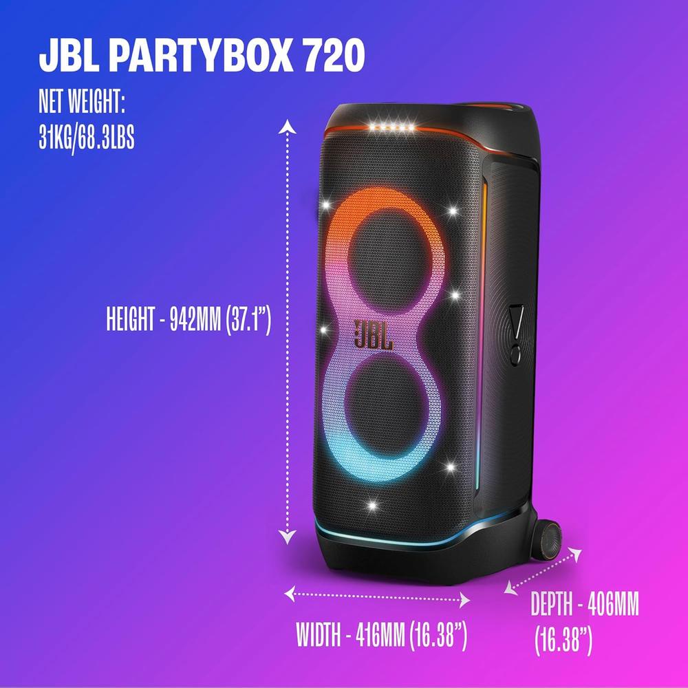 JBL PARTYBOX 720 ALTAVOZ PORTÁTIL - 6