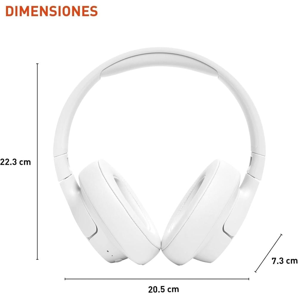 JBL TUNE 720BT AURICULARES INALÁMBRICOS | BLANCO - 3
