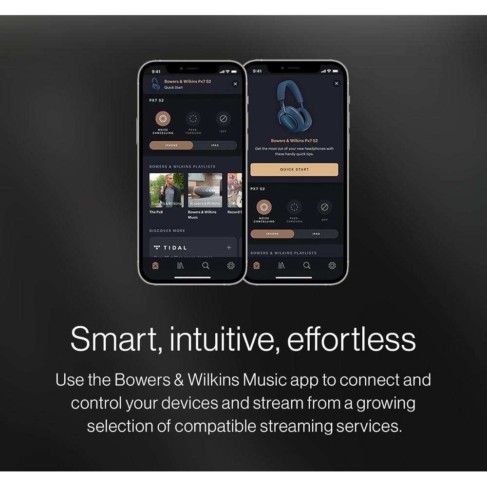BOWERS Y WILKINS PX7 S2E AUDÍFONOS BLUETOOTH | NEGRO ANTRACITA - 5