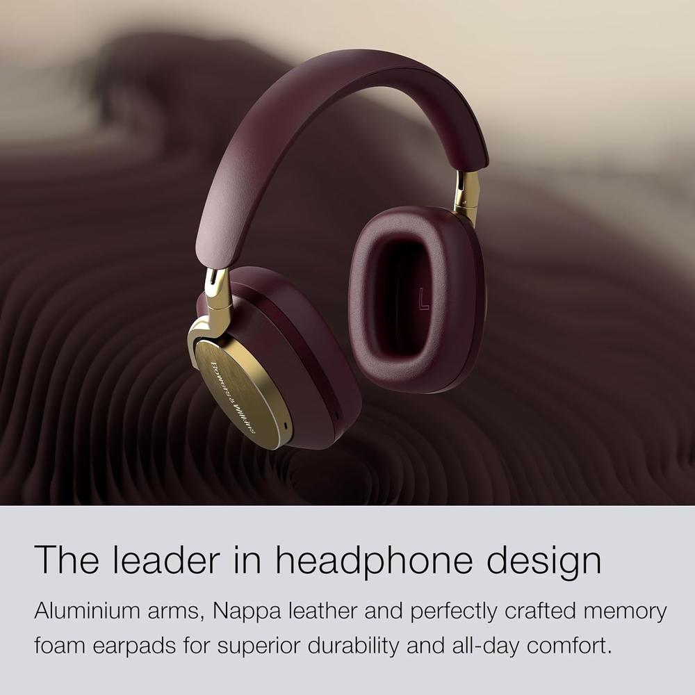 BOWERS Y WILKINS PX8 AUDÍFONOS BLUETOOTH | BURDEOS REAL - 4